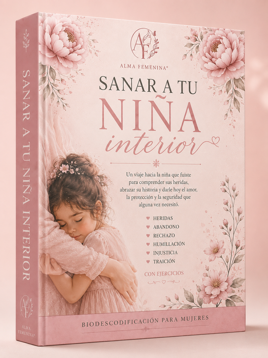 Ebook: Sanar a tu niña interior🤍 Un viaje hacia la niña que fuiste para comprender sus heridas y darle hoy el amor, la proteccion y la seguridad que alguna vez necesitó. Temas 👉🏻heridas, abandono, rechazo, humillación, injusticia, traición y más..