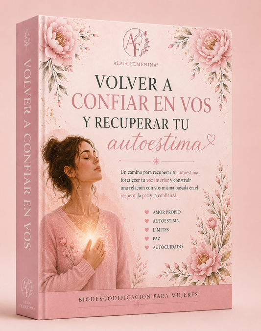 Ebook: Volver a confiar en vos🩷 Un camino para recuperar tu autoestima, fortalecer tu voz interior y construir una relación con vos misma basada en el respeto, la paz y la confianza. AMOR PROPIO, AUTOESTIMA, LÍMITES, PAZ, AUTOCUIDADO y más..